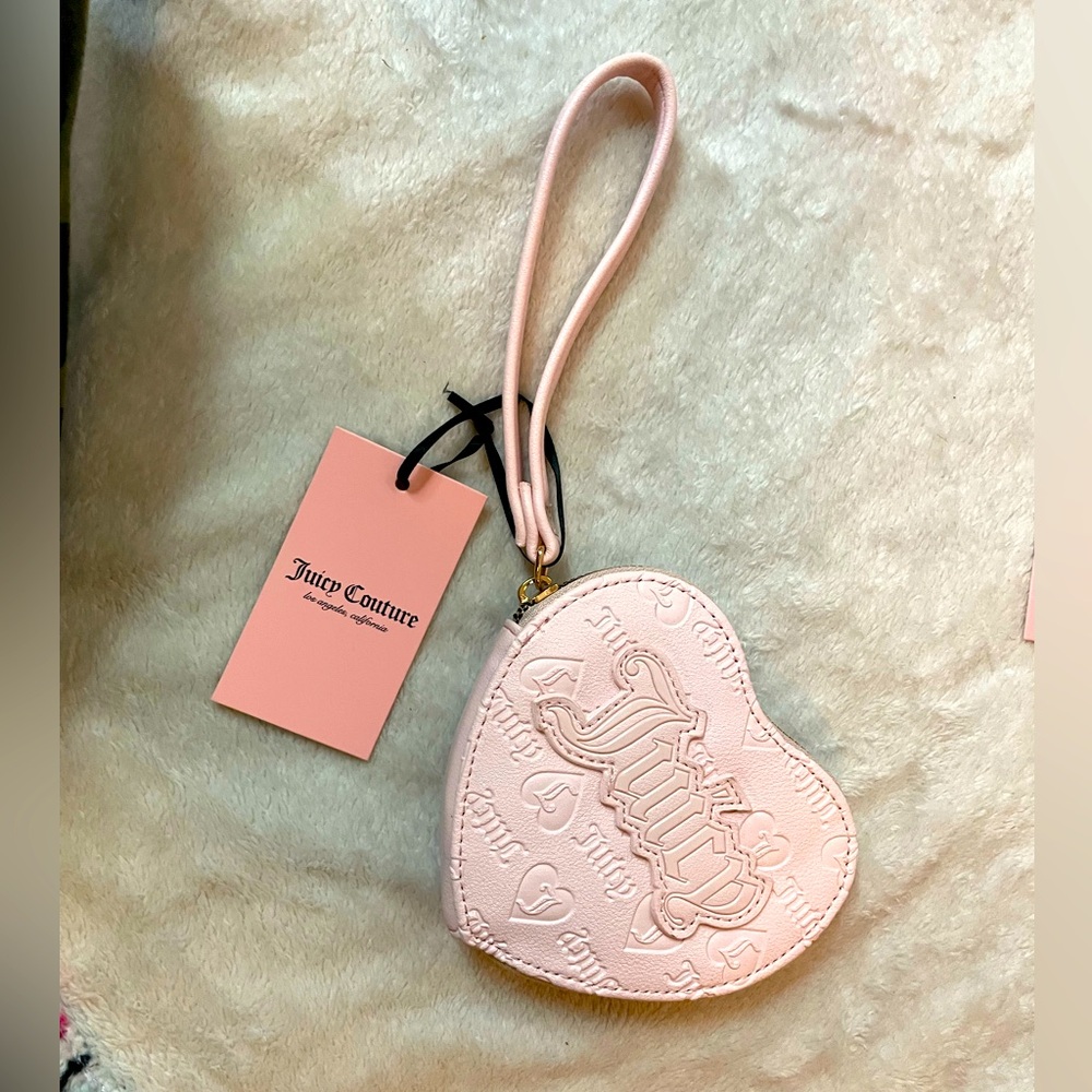 New!!Juicy Couture powder blush upgrade u heart wallet